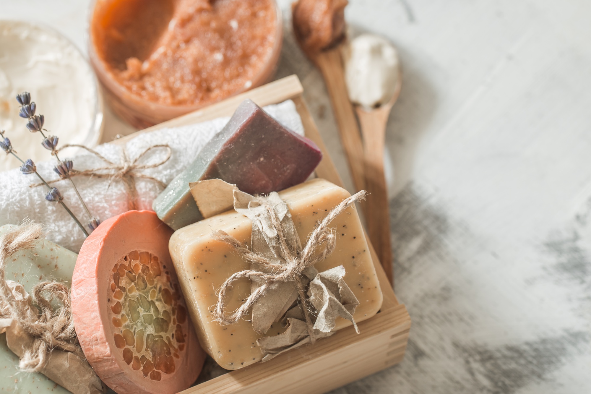 Natural soap Spa